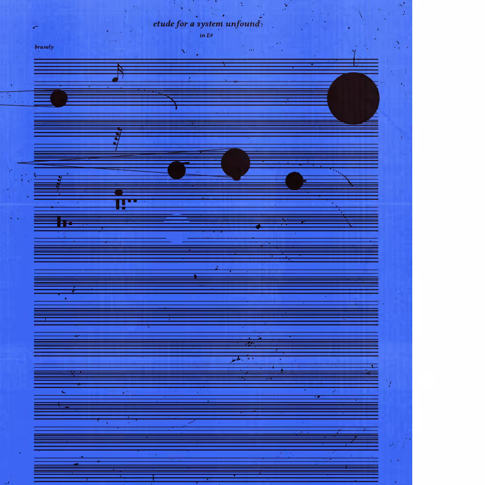 etude for a system unfound #184