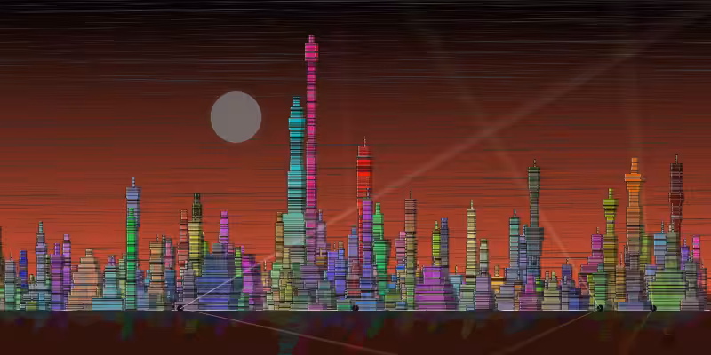 Fictional Cityscapes #92