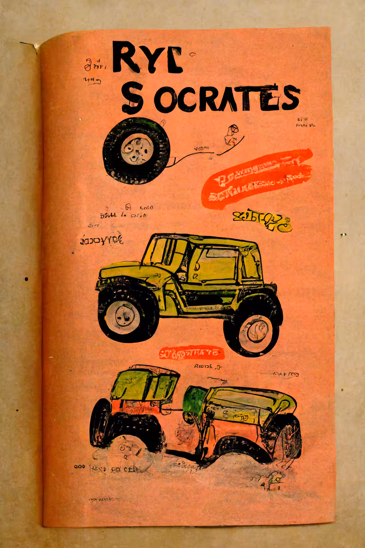 Pastel Castle: Rye's Jeep