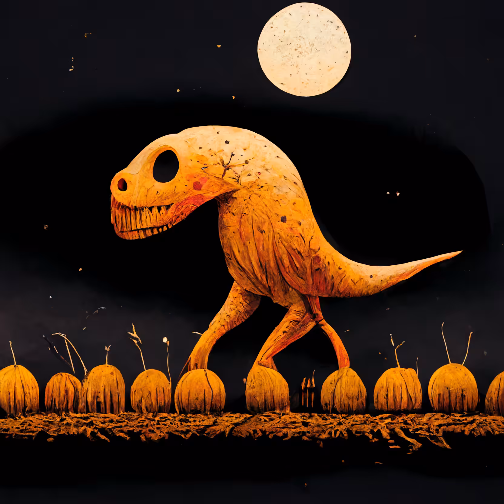 Halloween Dinosaur #3