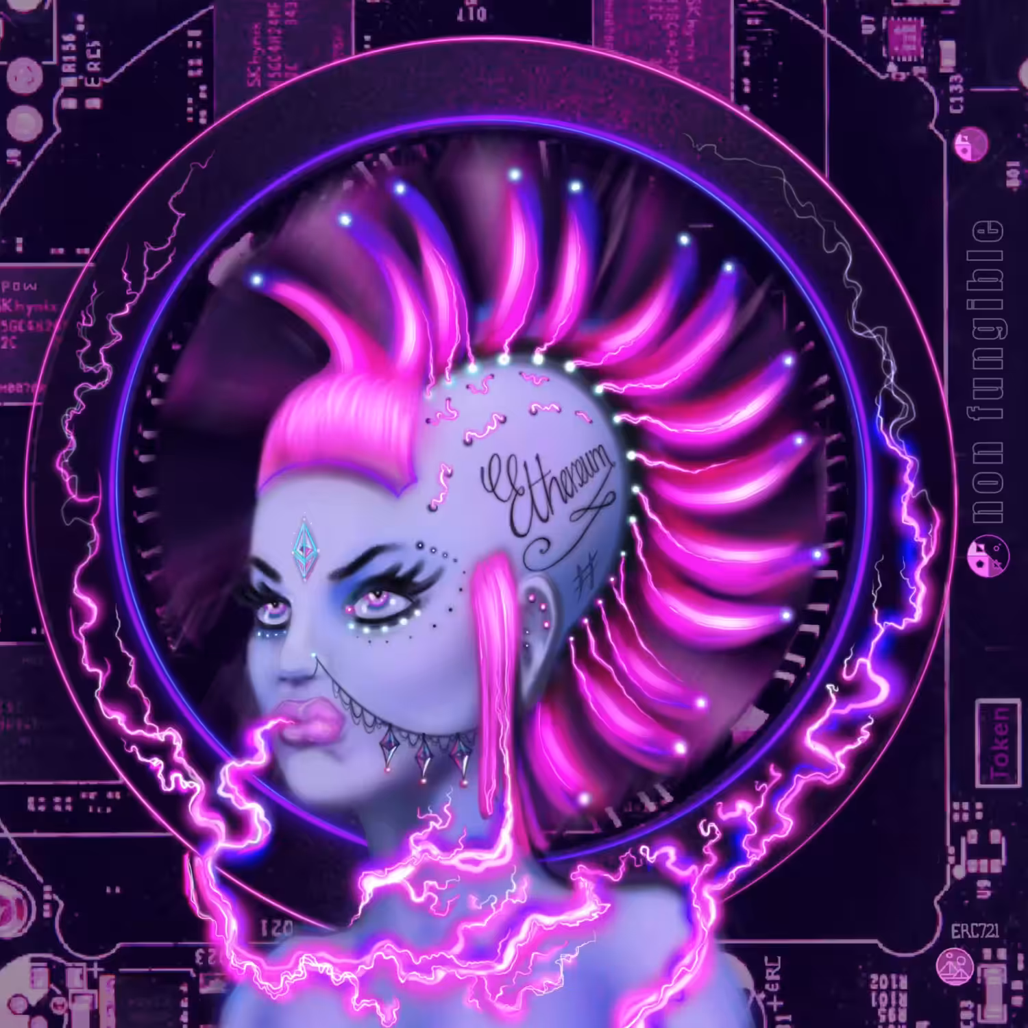 ERC721 2020 [series e-punk]
