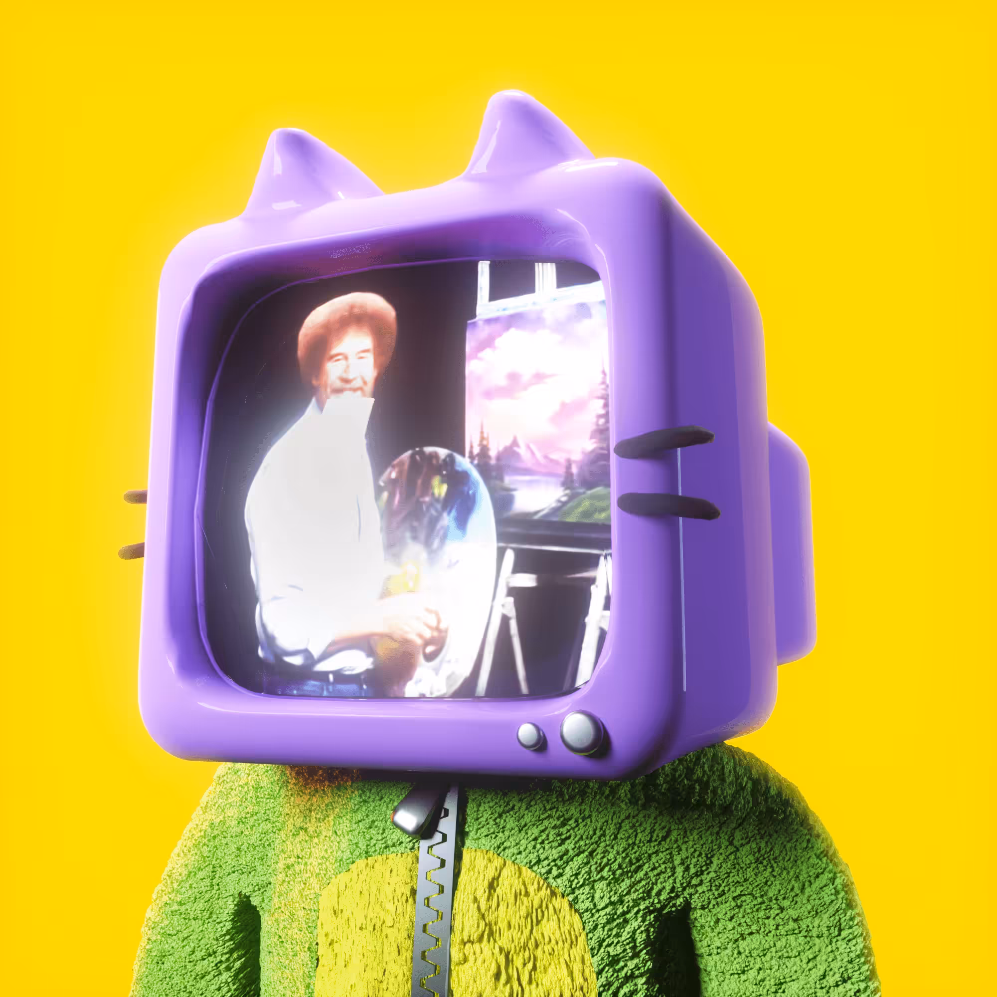 Cool Cat 3D #2823