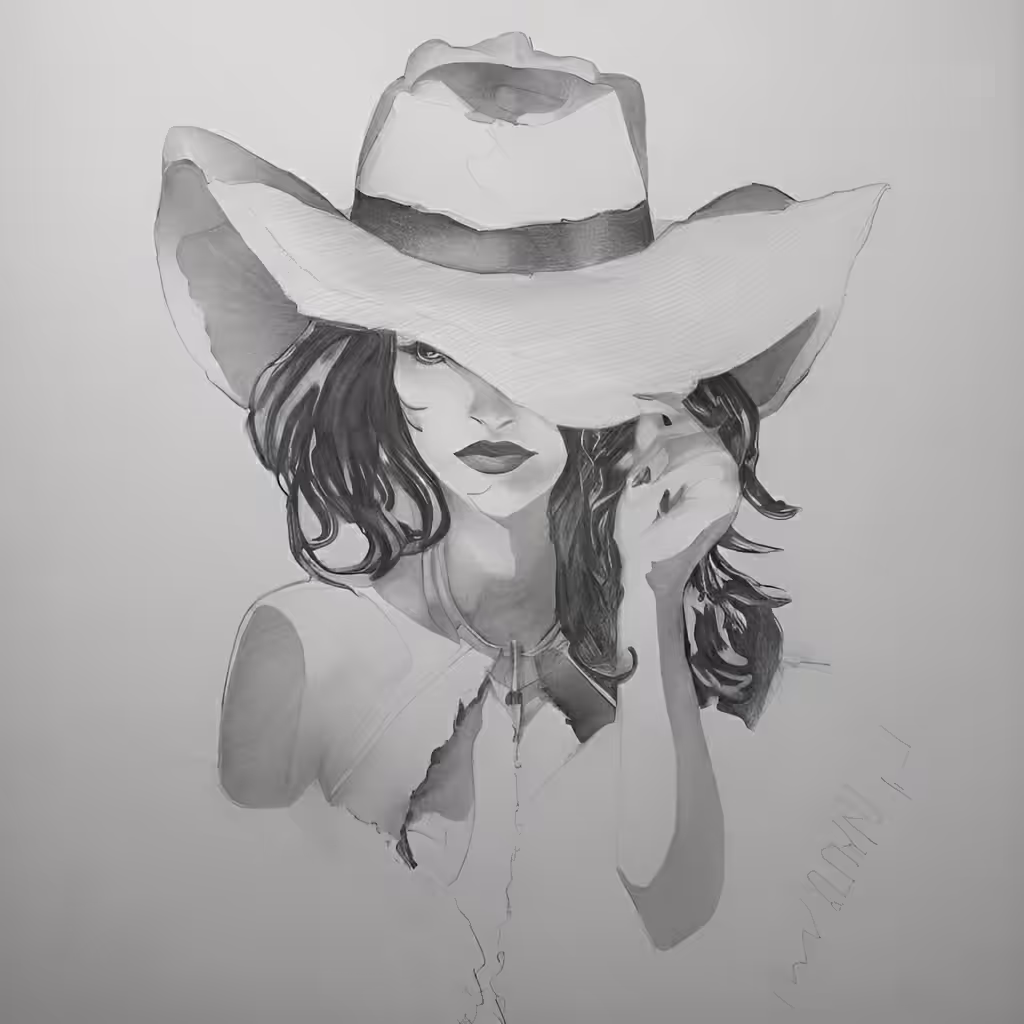 Tezo Girl Sketch