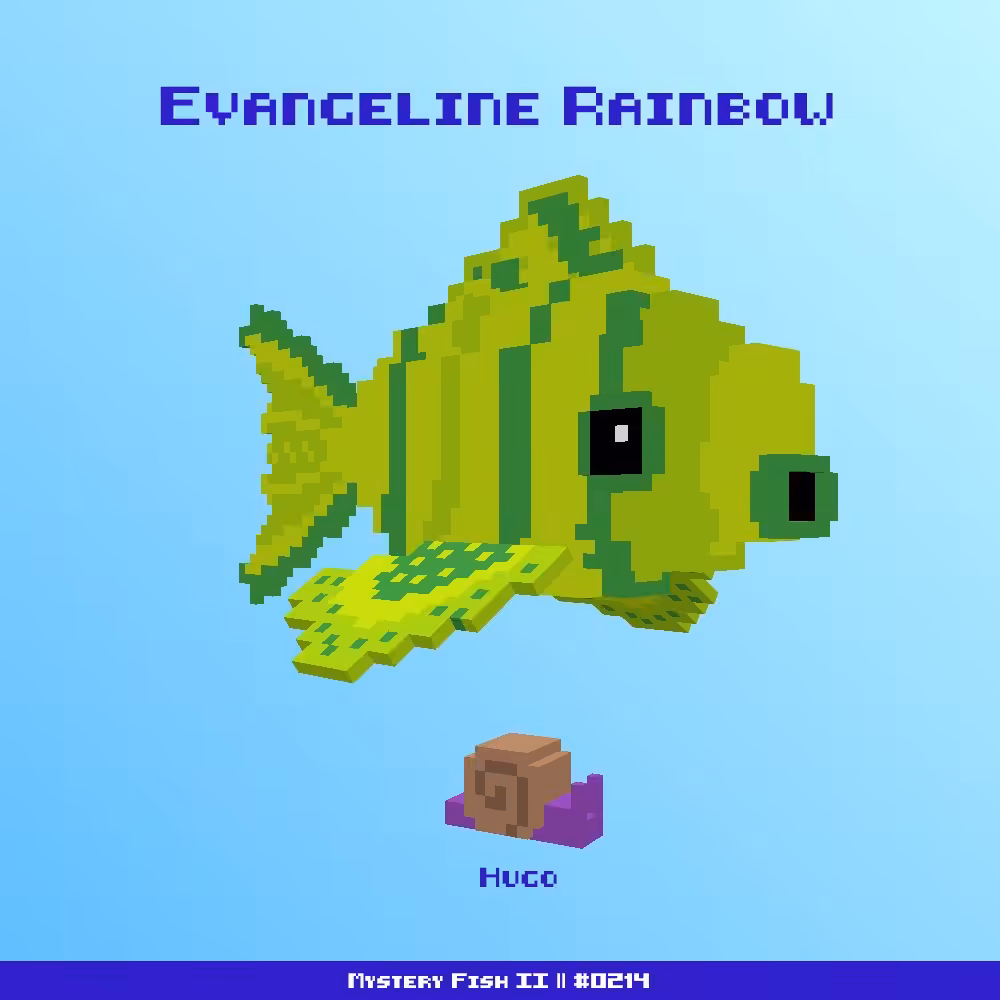 Evangeline Rainbow :: Mystery Fish 0214/1000