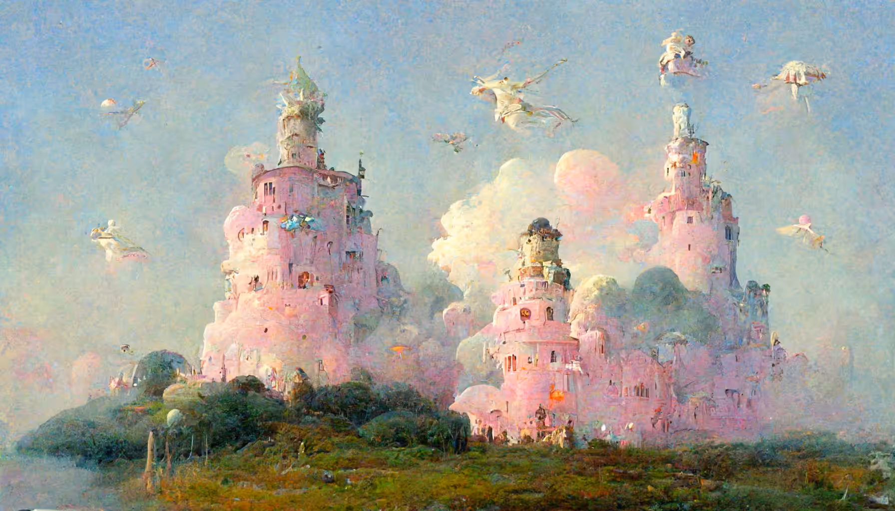 Pastel Castle