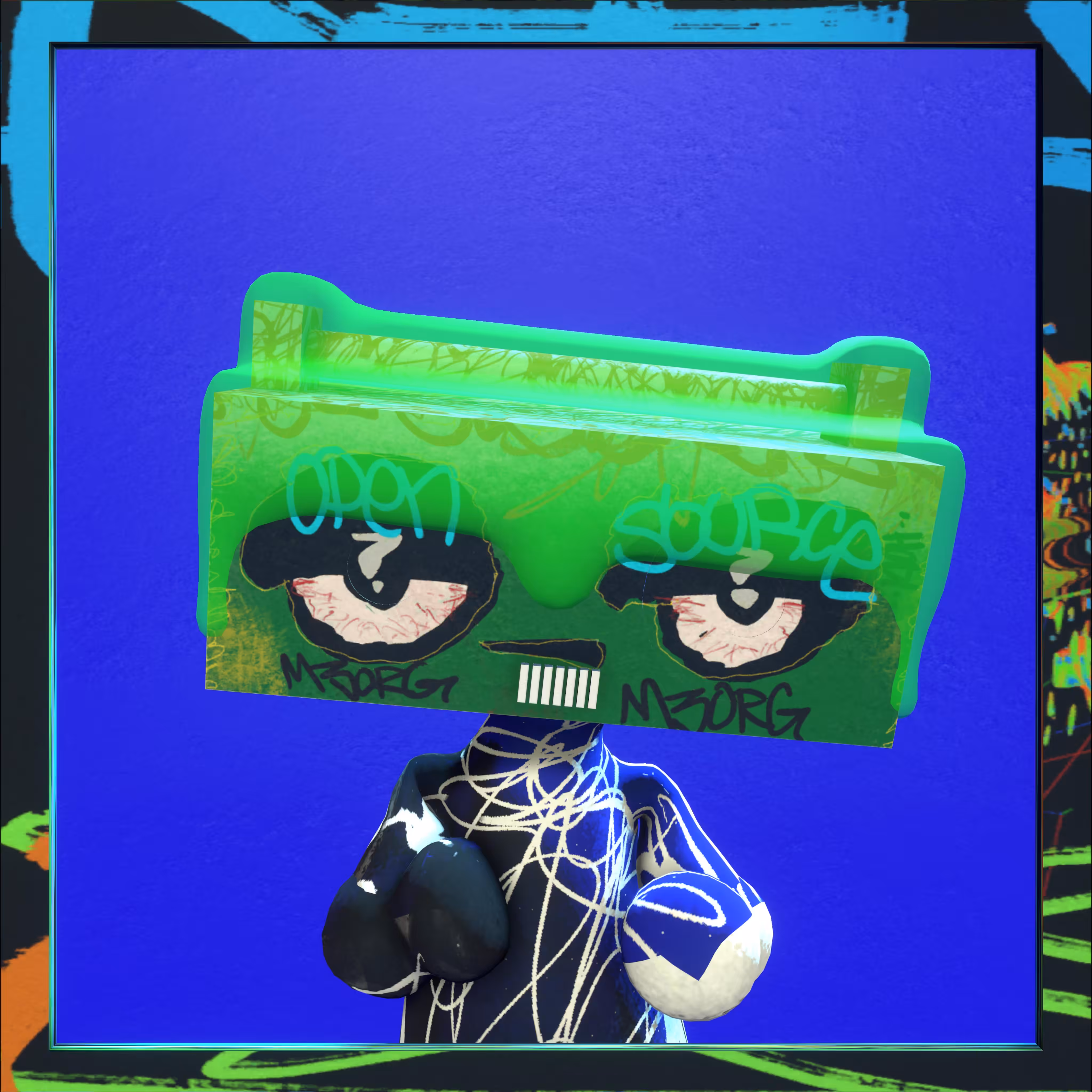 Boomboxhead #319