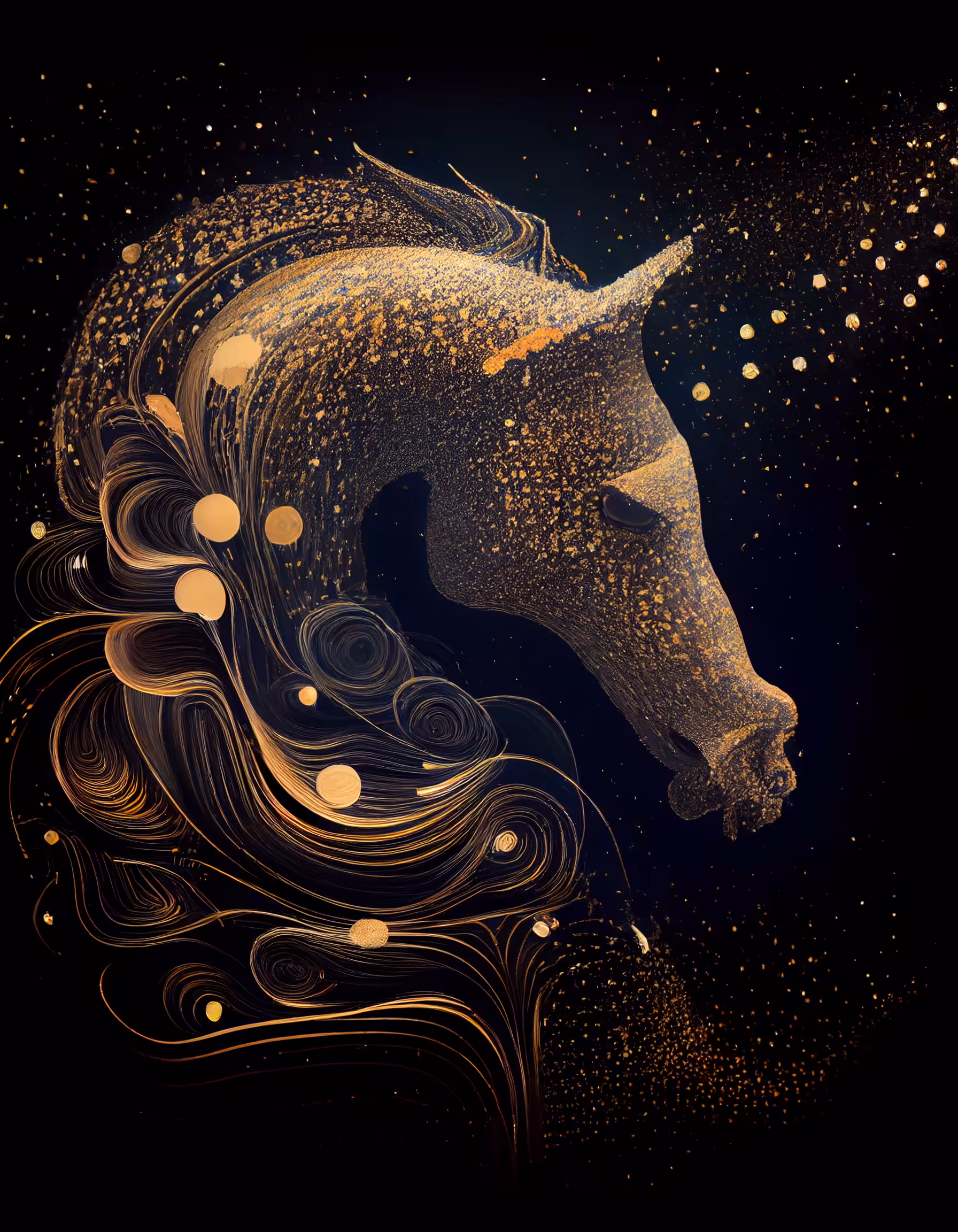 golden horse