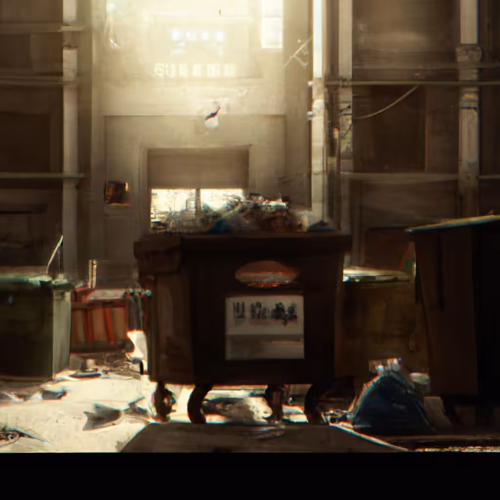Kumiverse: Giant Trash Bin 