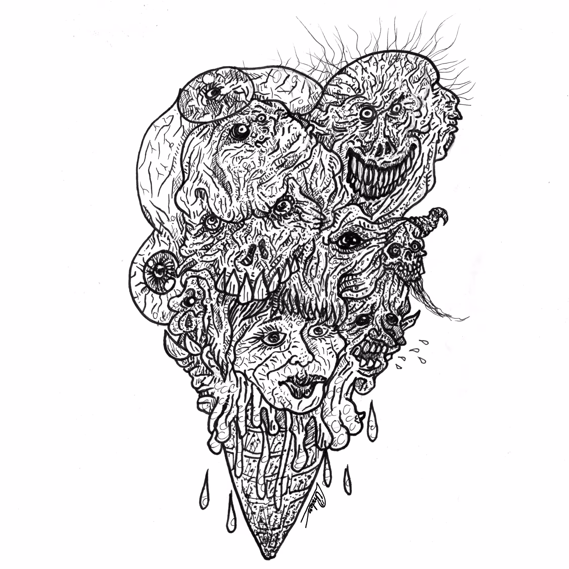 weirdos in the dark: ice cream