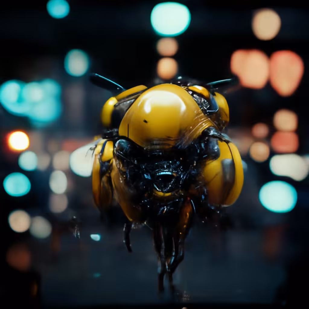 Bee that walks