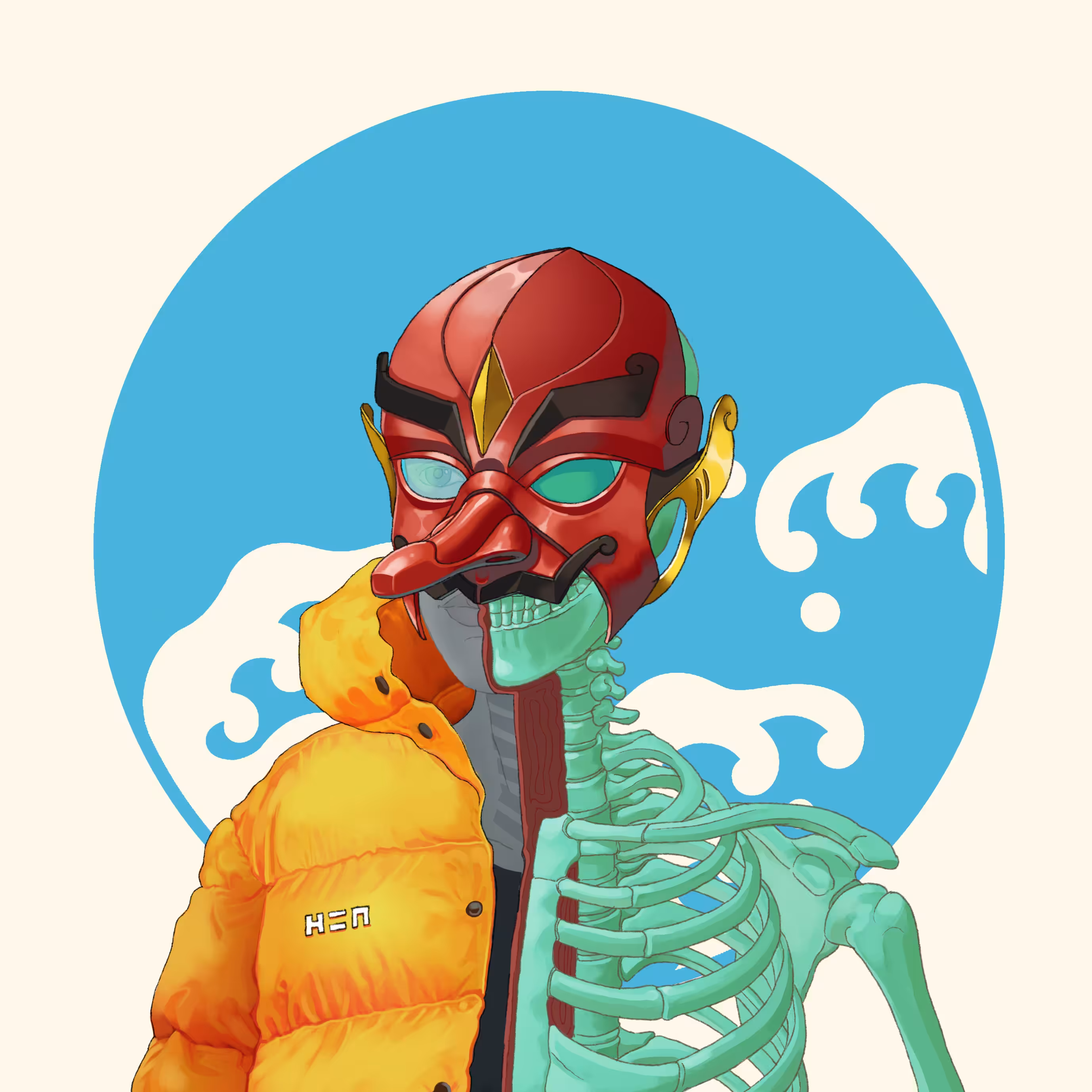 Tengu Casual (Sekeleton)