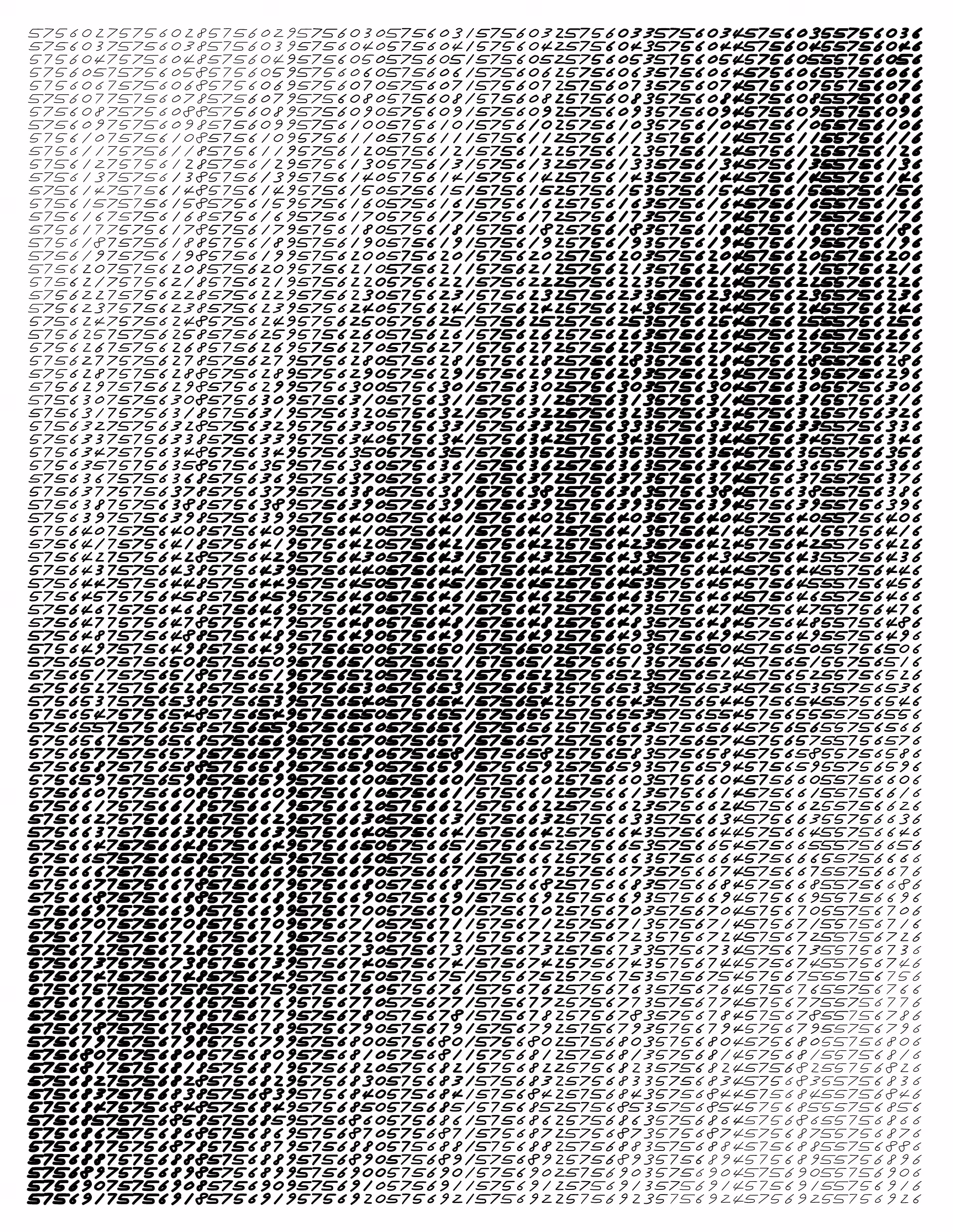 Endless (5,607,250 to Infinity) #491