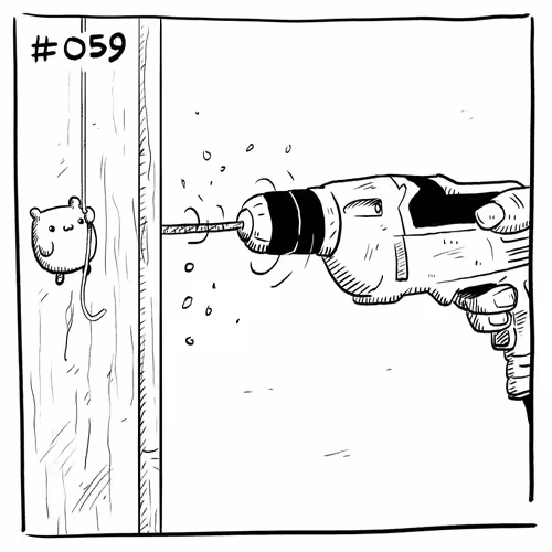 Suicidal Hamster #059 - Power Drill
