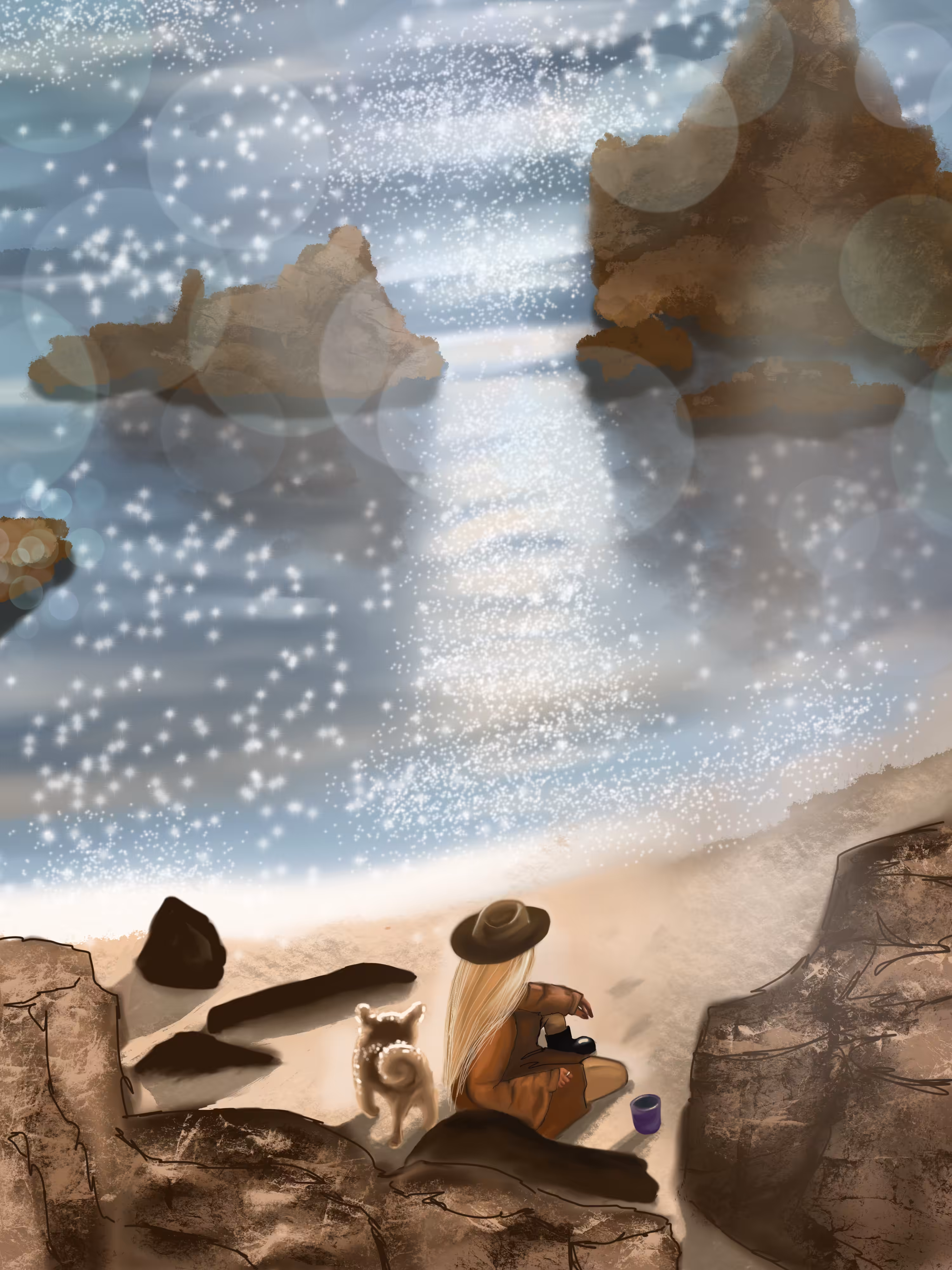 On a date with ocean