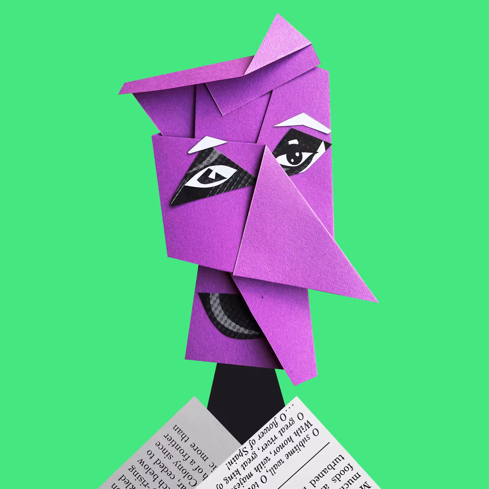 Folded dude