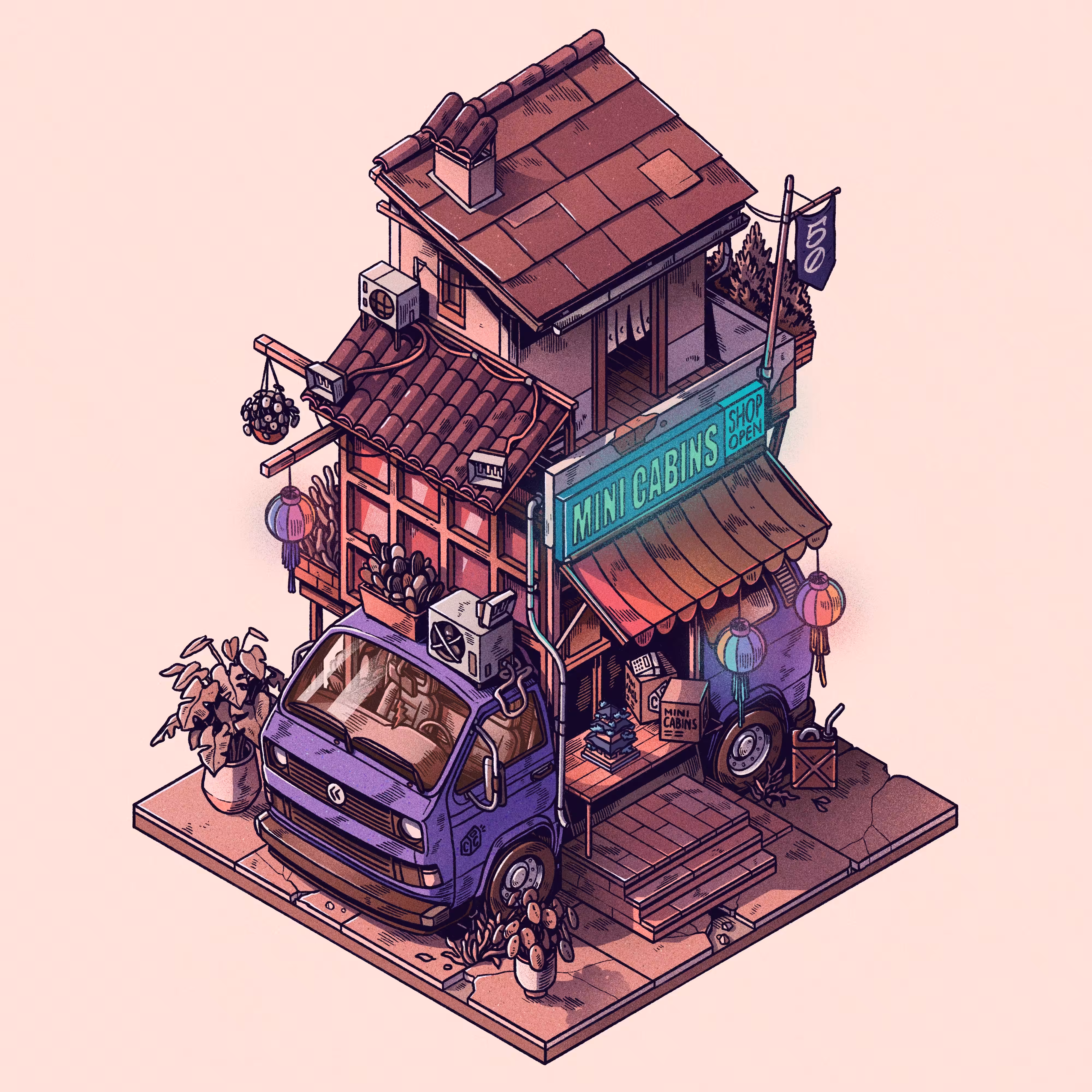 Curious Cabins #50: Caravan #502