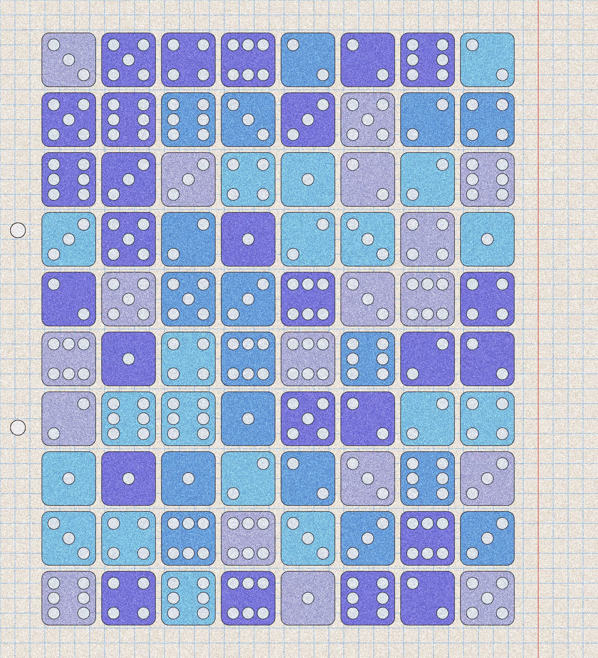 sketchbook page 6: dice roll #48
