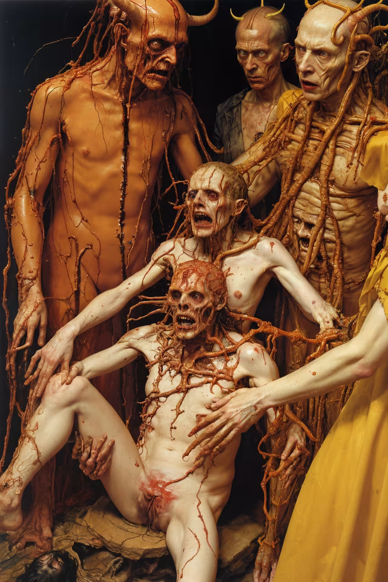 AI Art Cult Initiation: Tomb of the Mutilated