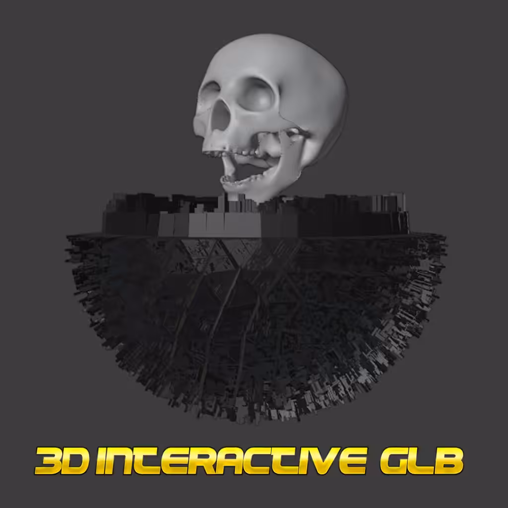 3d Interactive Skull ( GIVEAWAY )