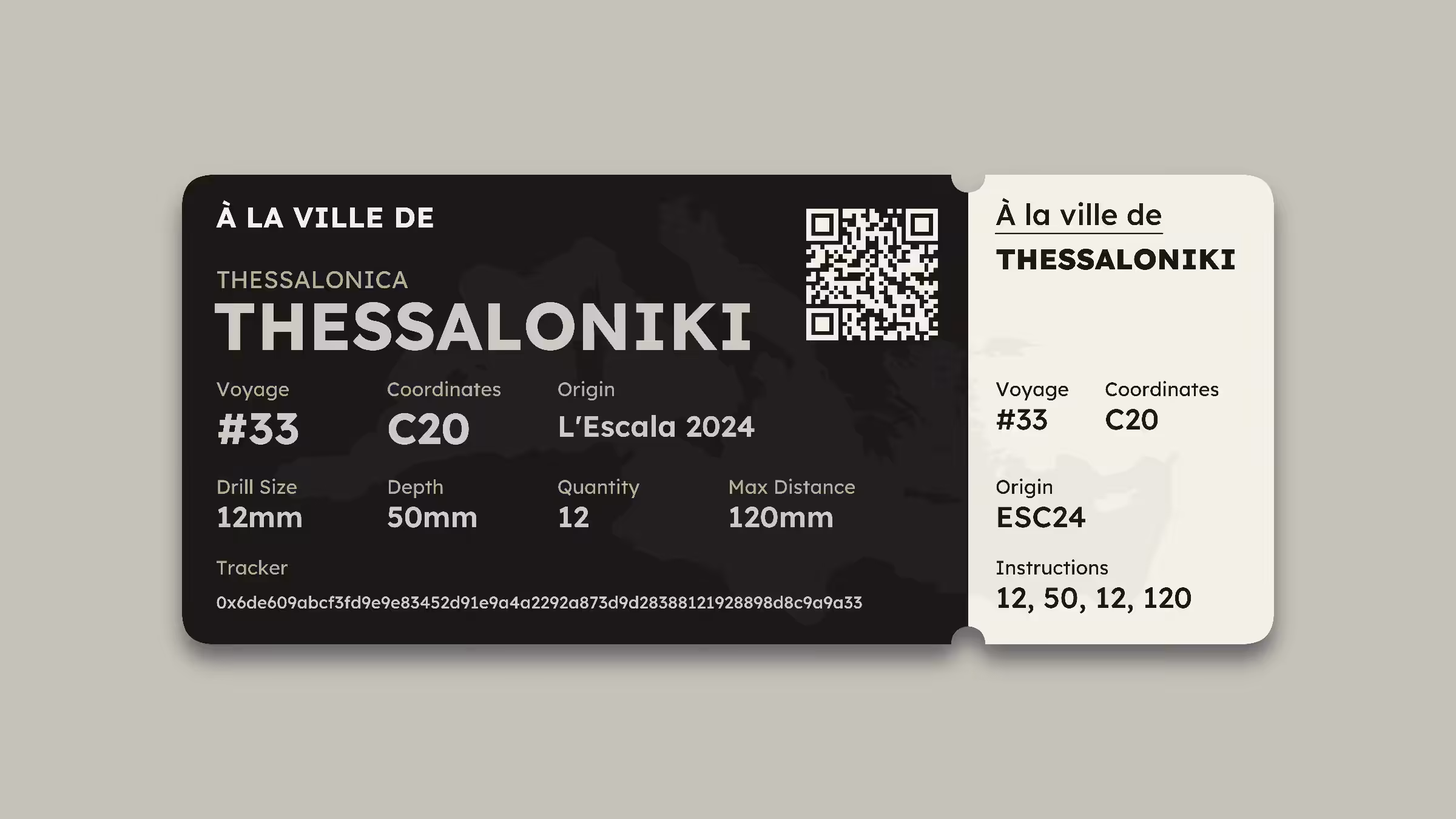 À la ville de #33