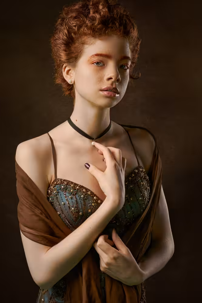 Girl with a Pearl Necklace