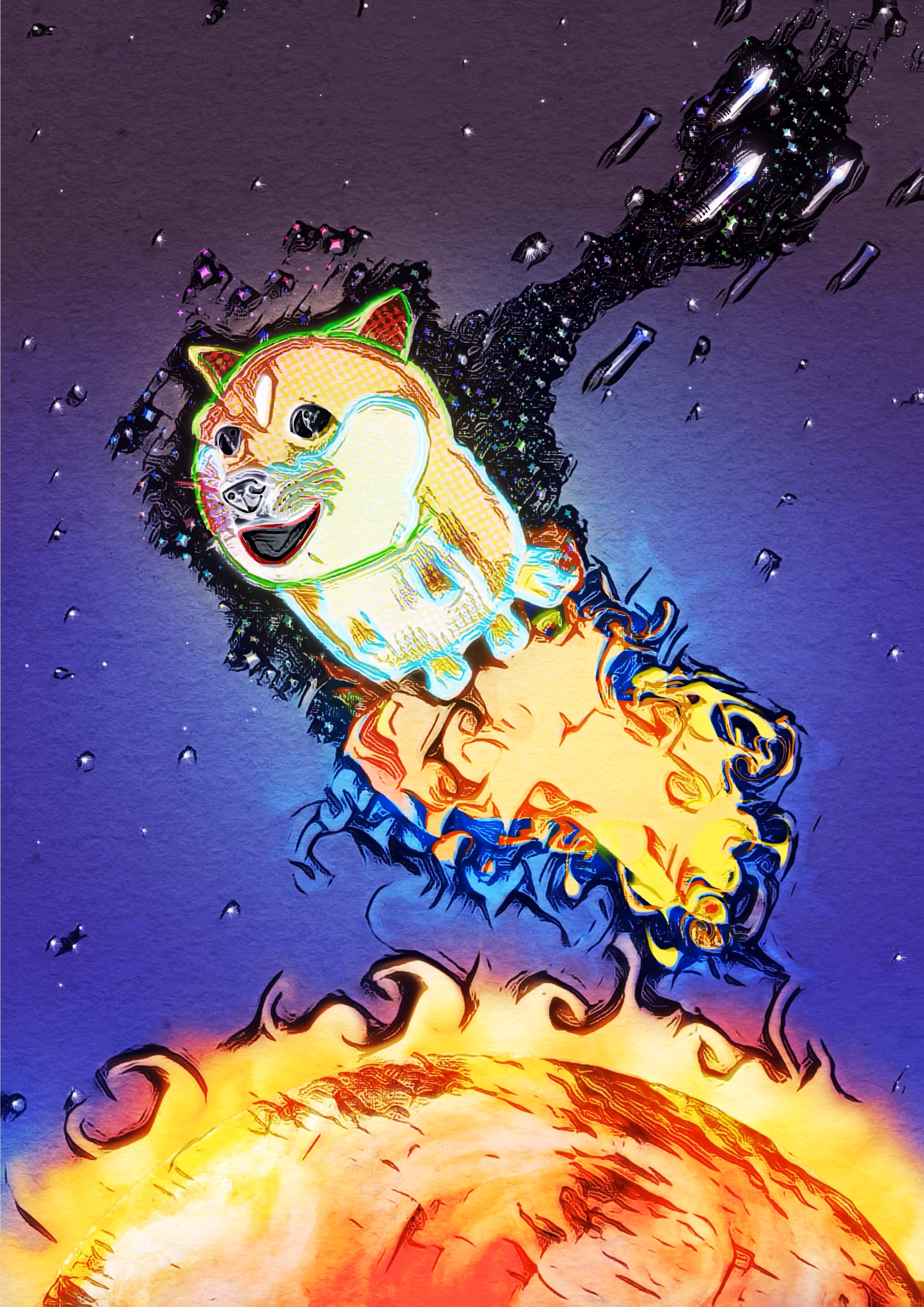 Doge Blast Off : Martian Doge