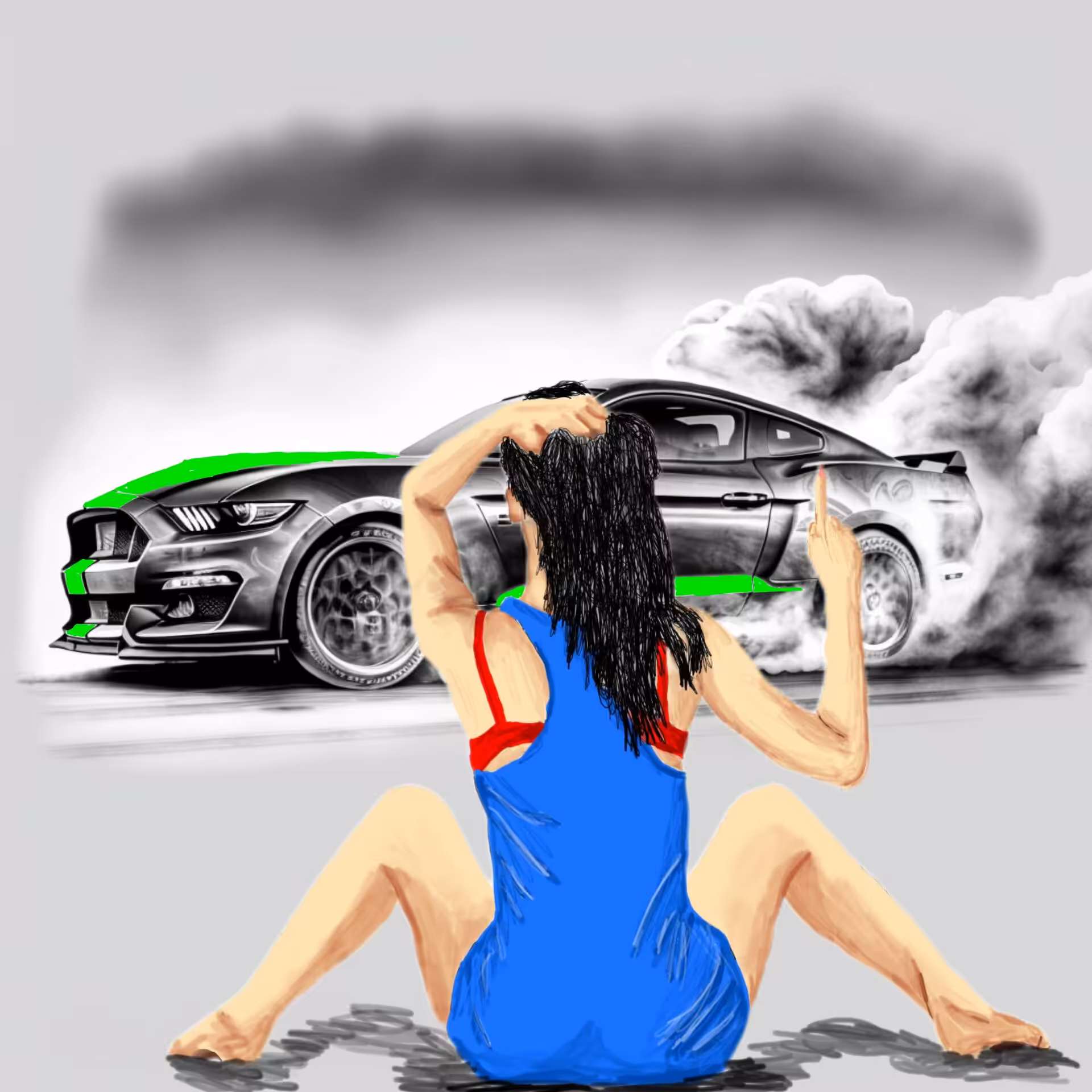 Just Art: Mustang Power