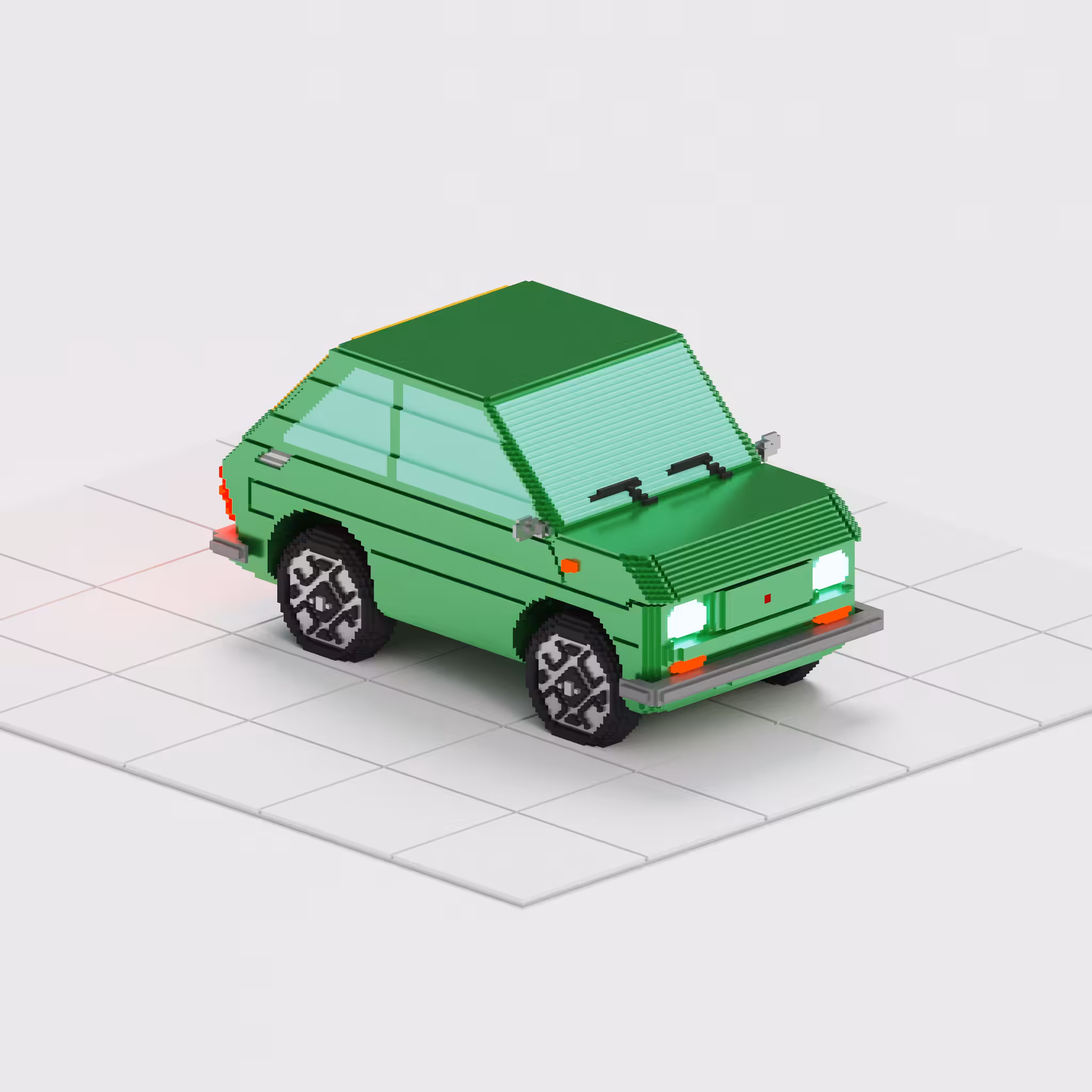 KINEGARAGE 01 - FIAT 126 #GREEN