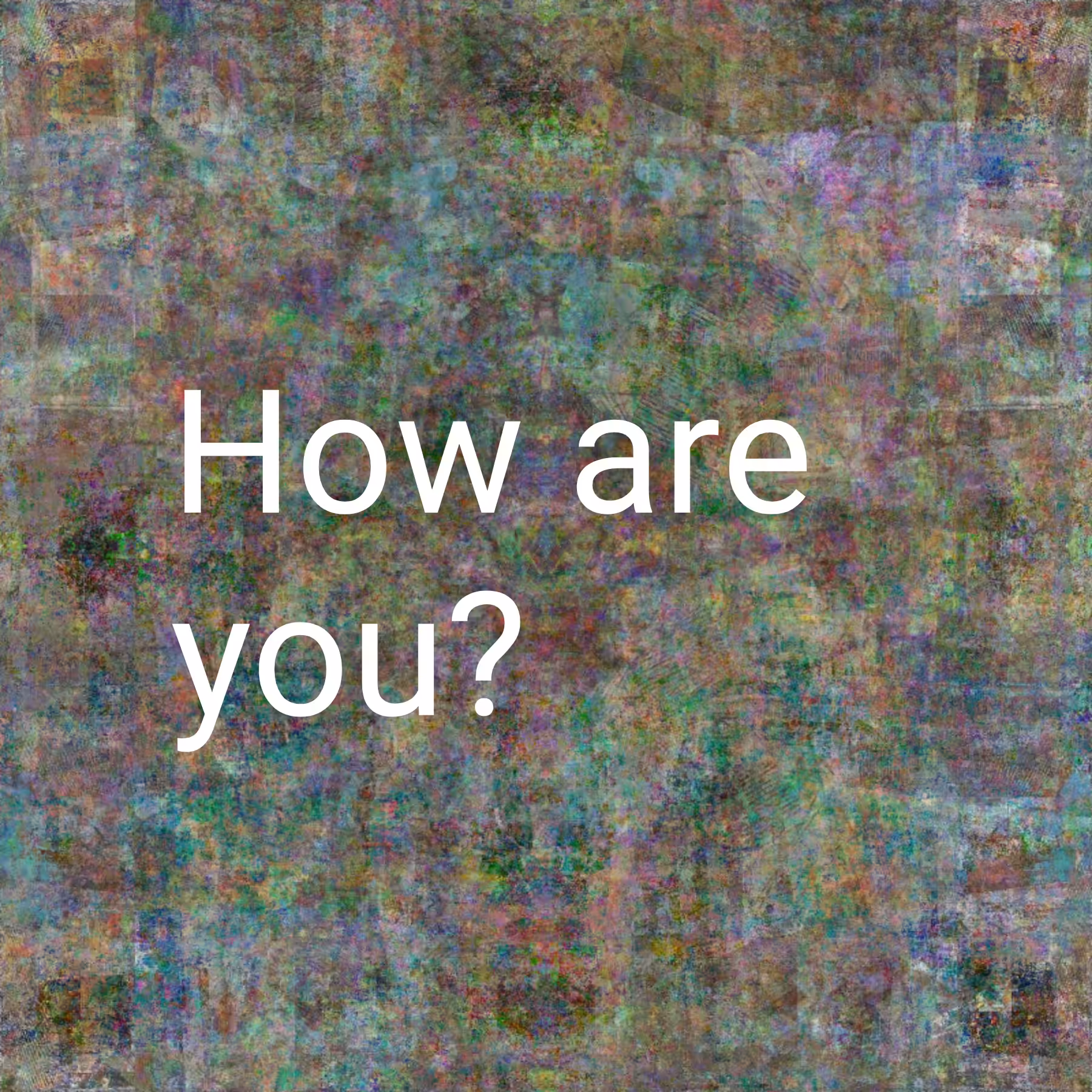 How are you?