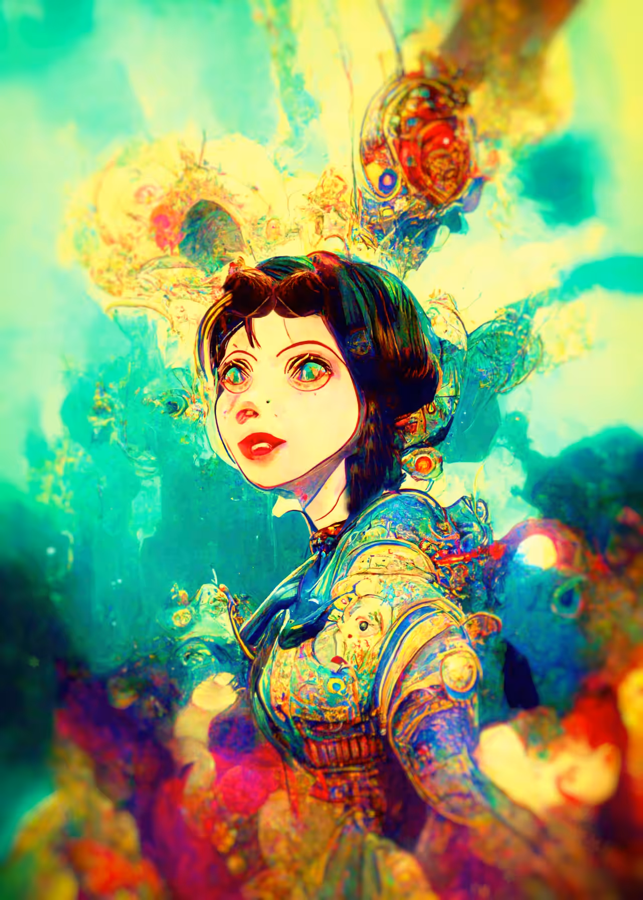 Gazing under the sea
