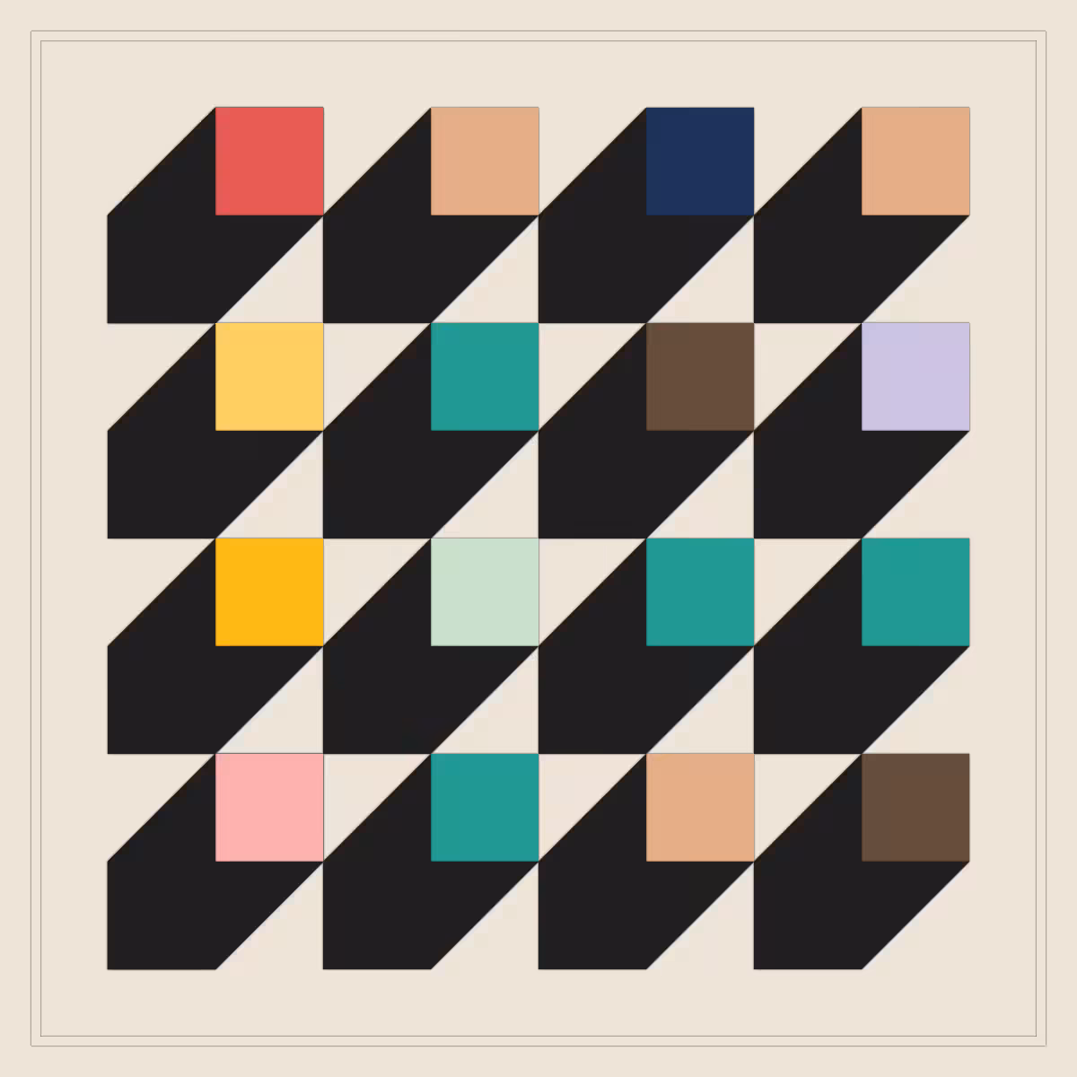 Bauhaus Cubes - 002