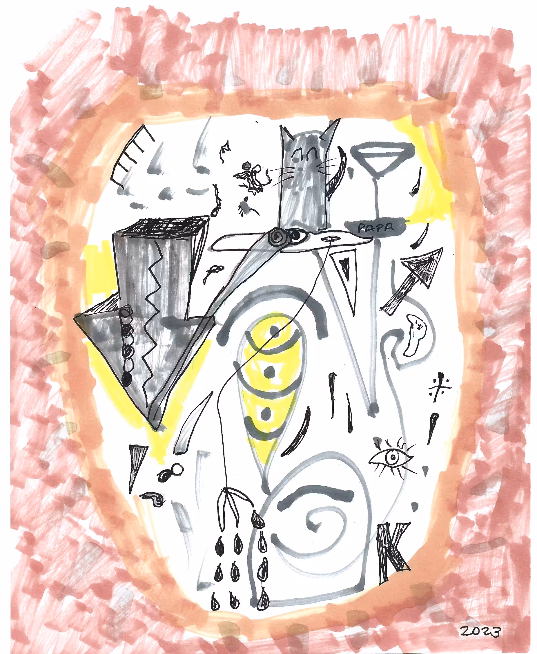 Papa's Art: Papa Meets KLee