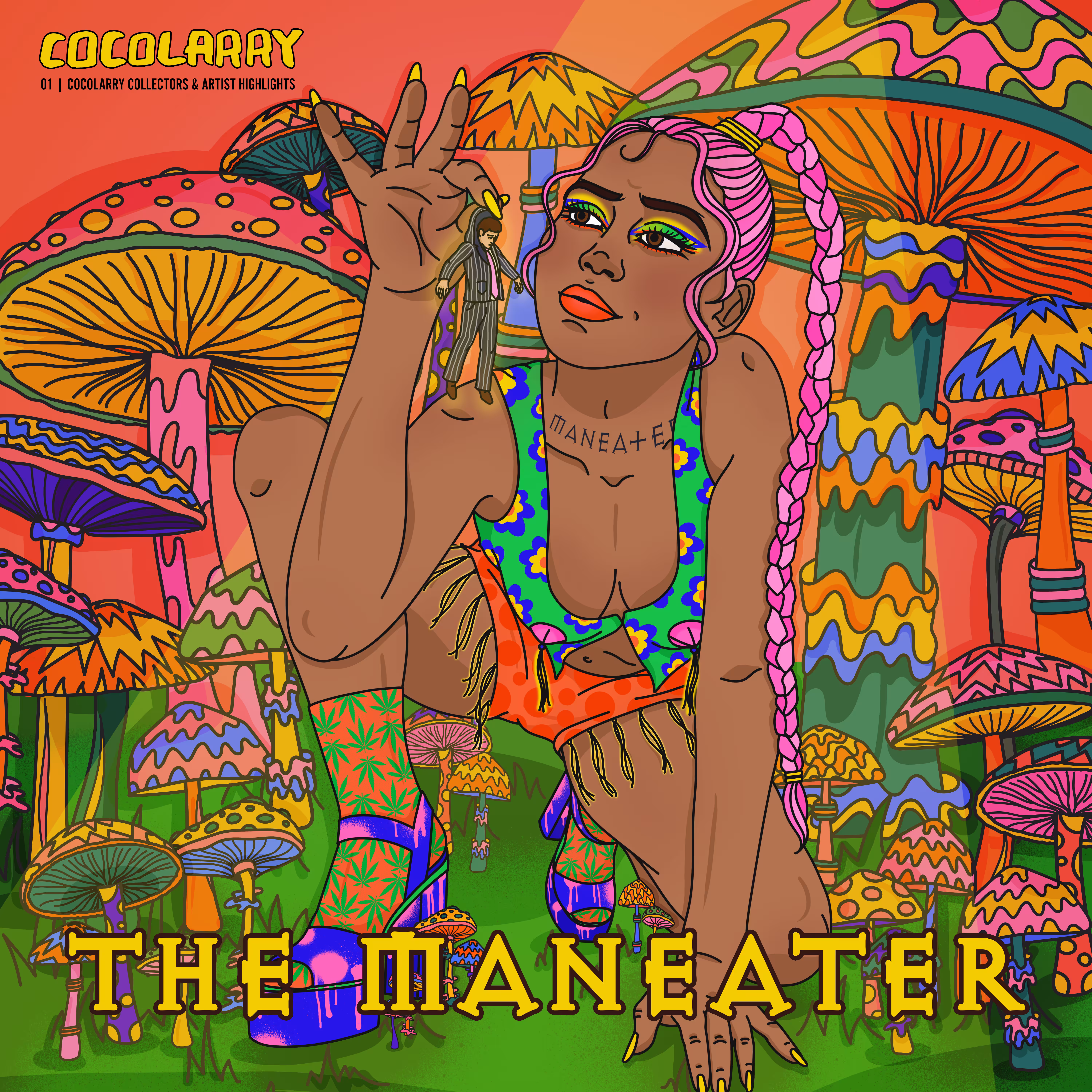 THE MANEATER | COCOLARRY ZINE 01