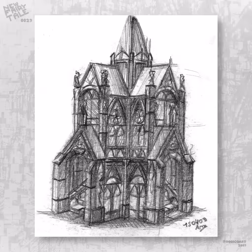 Cathedral in Sketchbook 0029