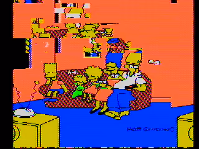 NES Circuit-bent Simpsons
