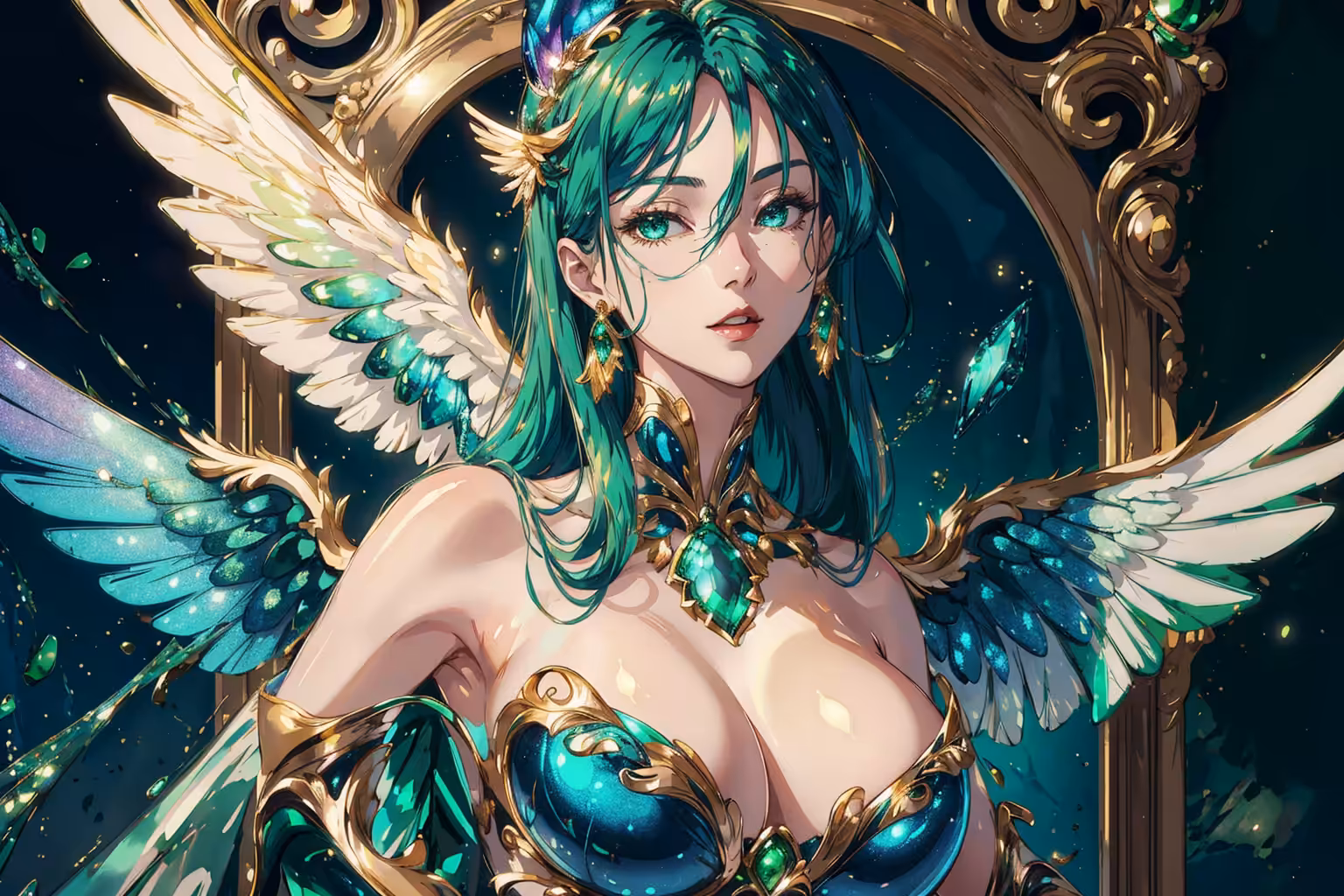 Divine Malachite Angel๐