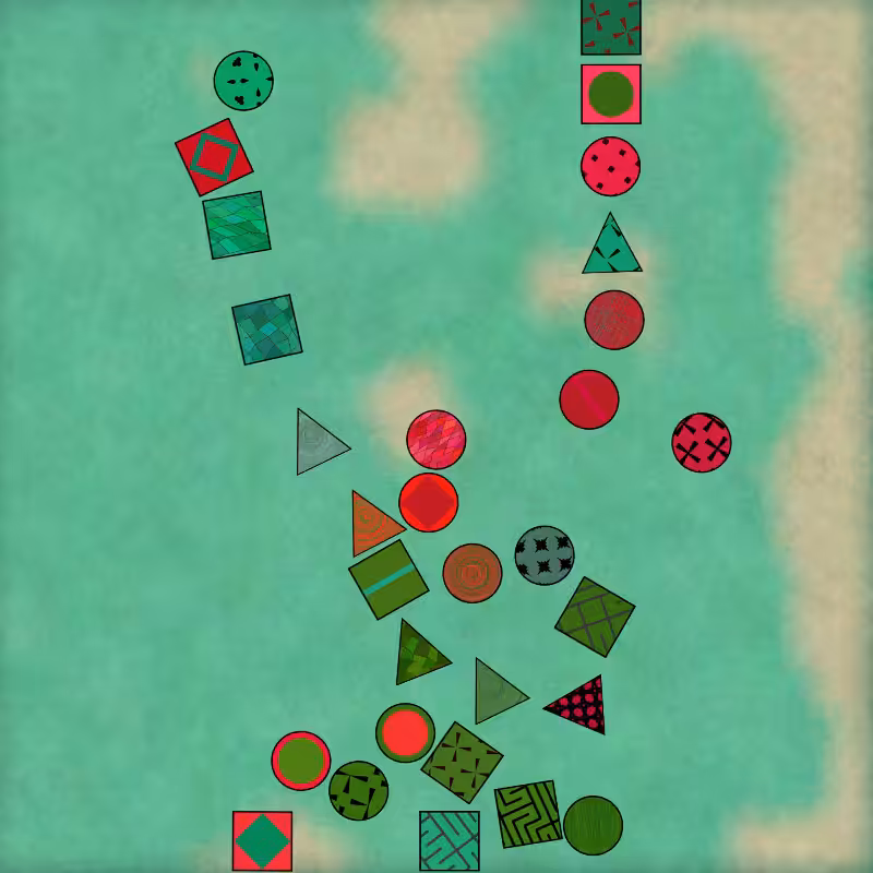 Collisions: Art plus Physics #2