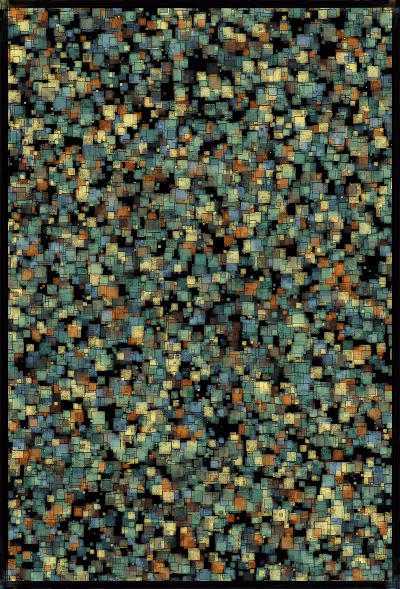 Circles In A Square World #127