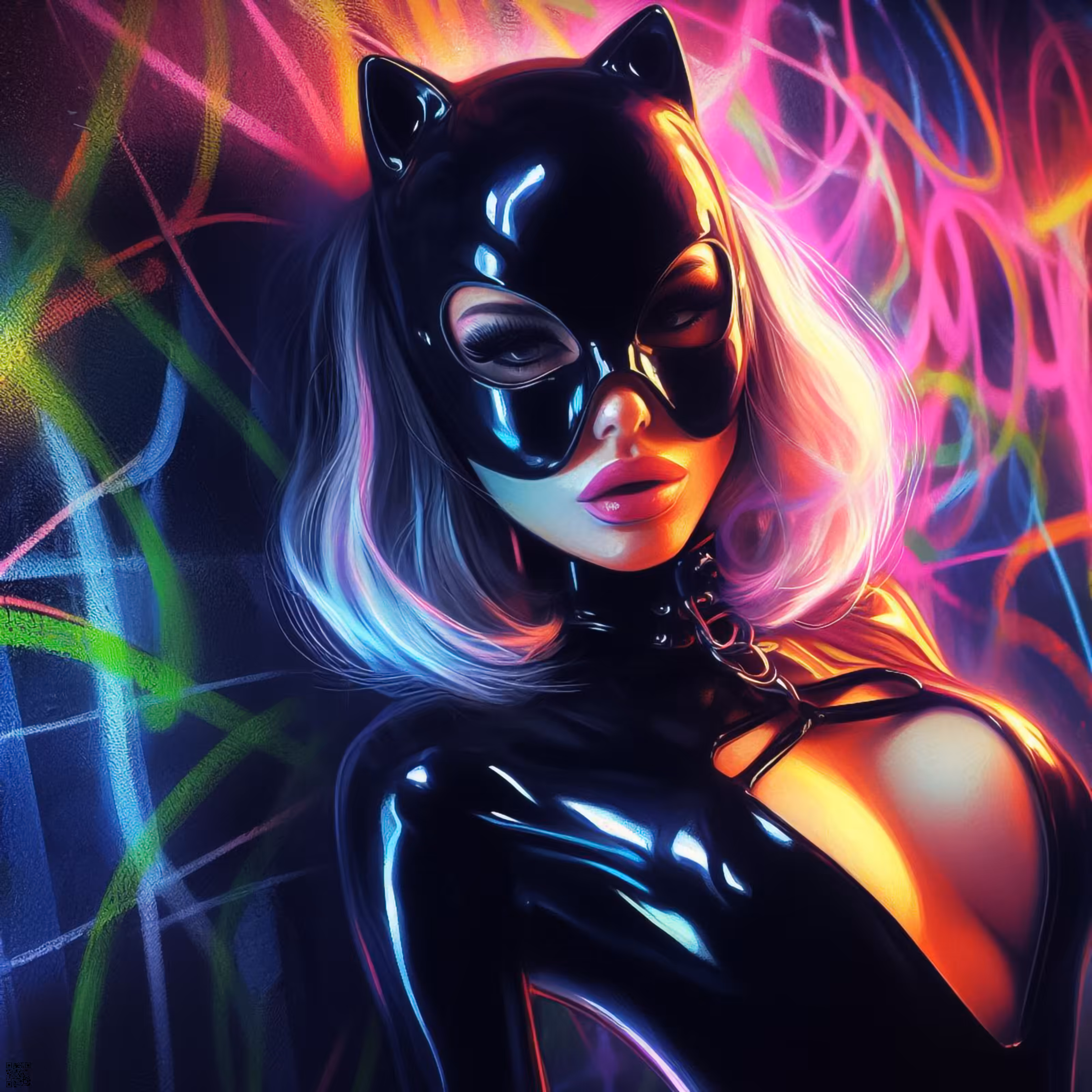 A Desirable Neon Girl