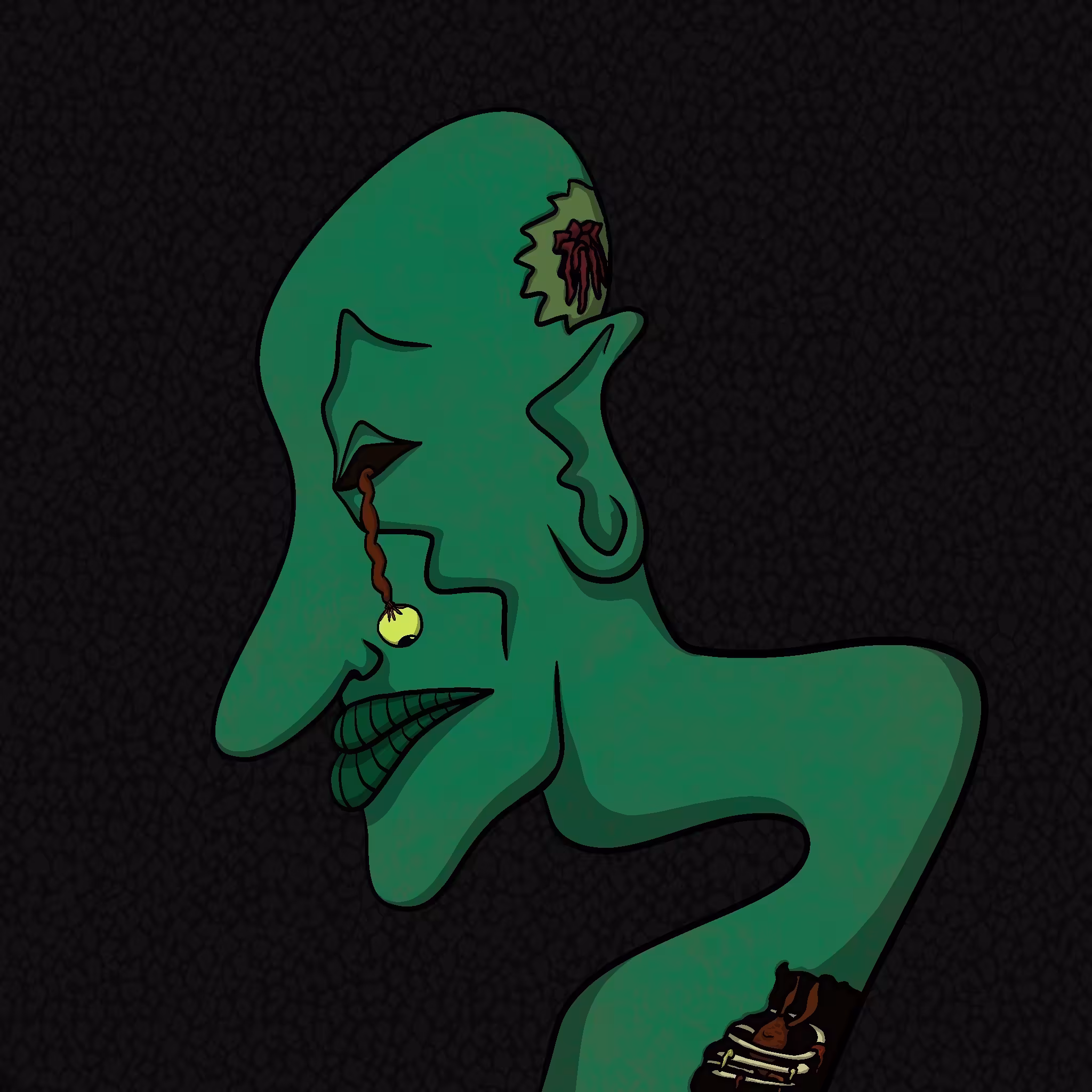 #43 Zombie Face