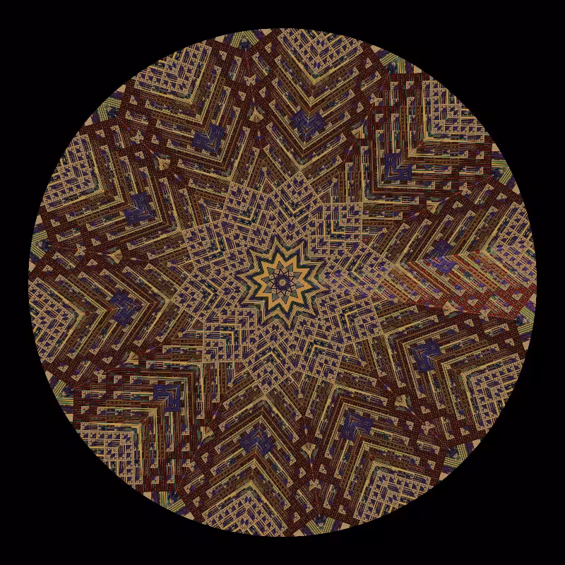 Binary kaleidoscope #174