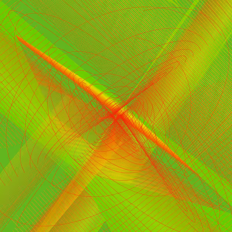 Fibonacci Rainbow Spirals 17 #2