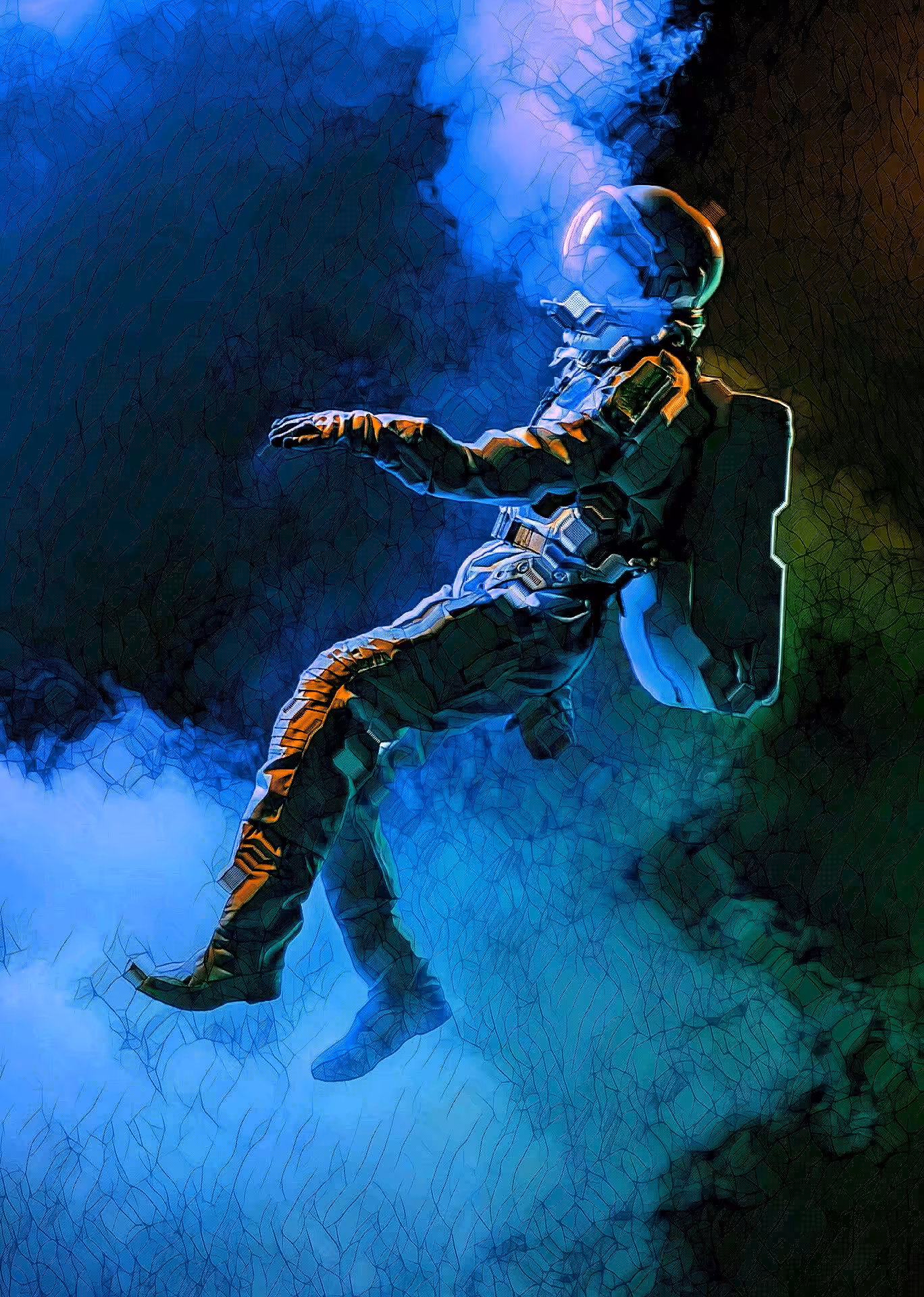 Mosaic A.I - Astronaut