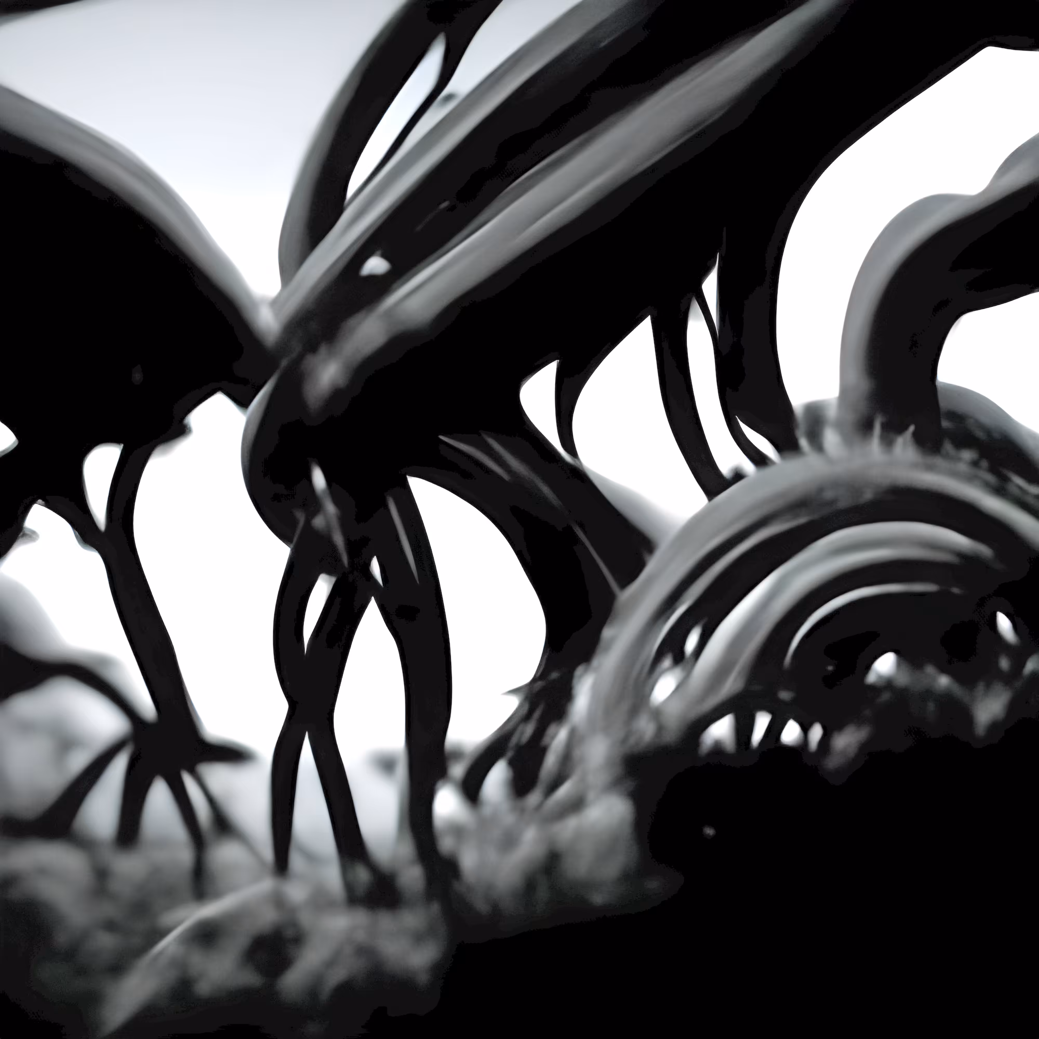Rare Quiet Glimpse of Alien Life
