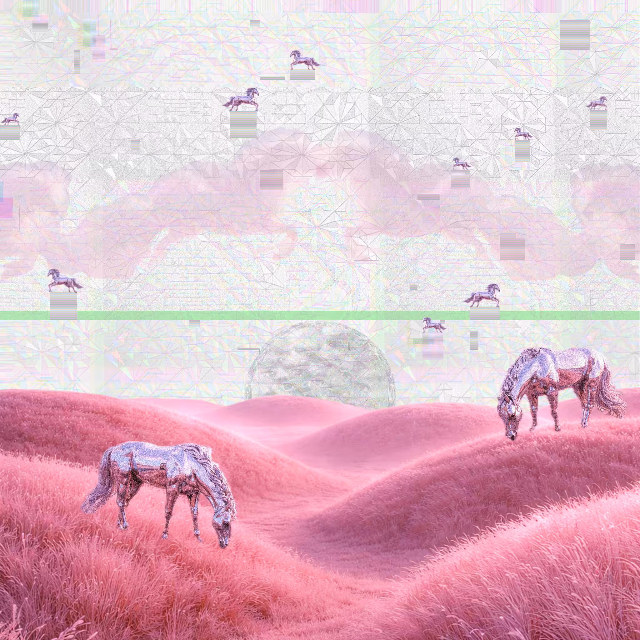 Lunar Metal Horse