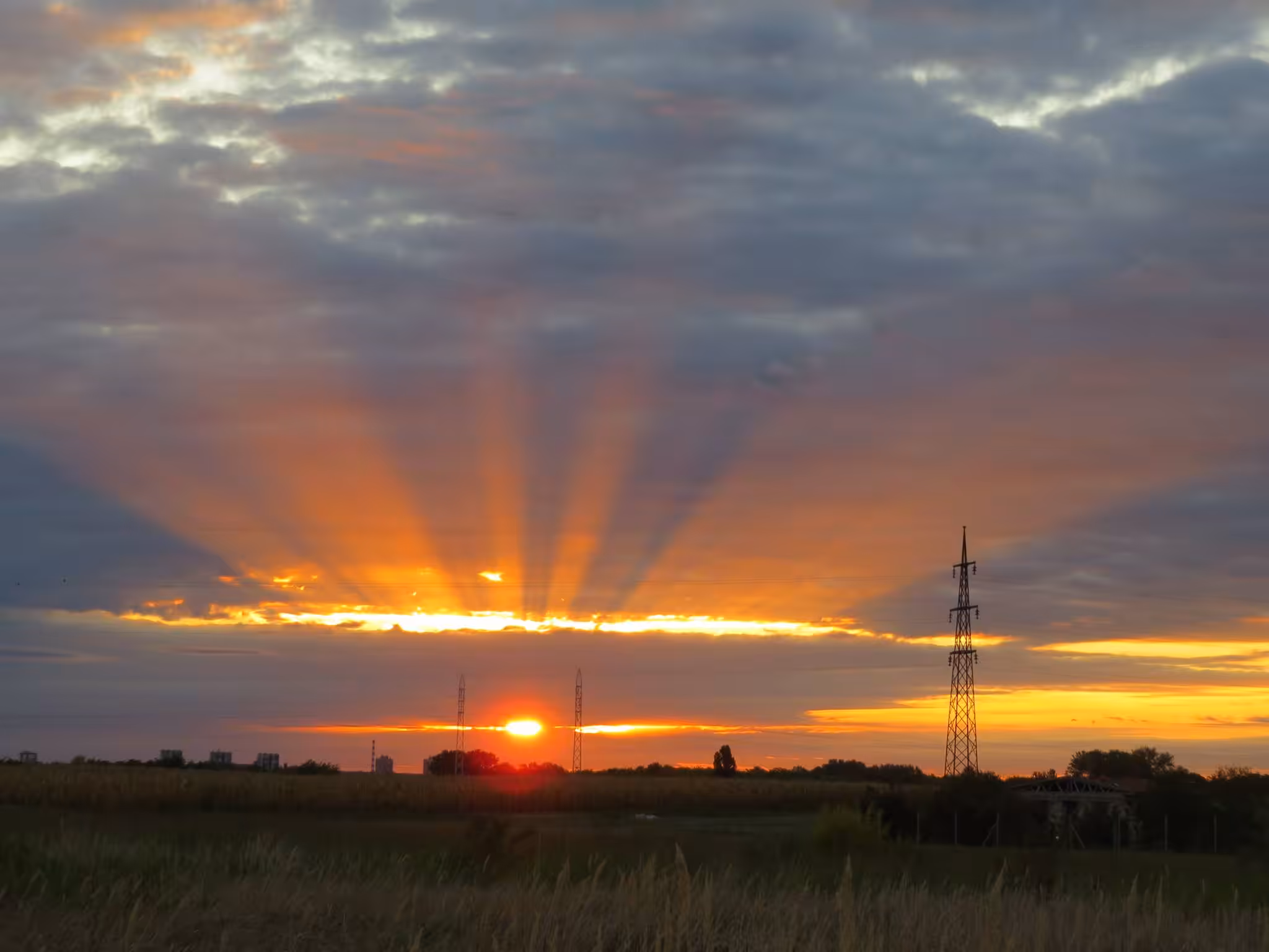 Field Goal Sunset 