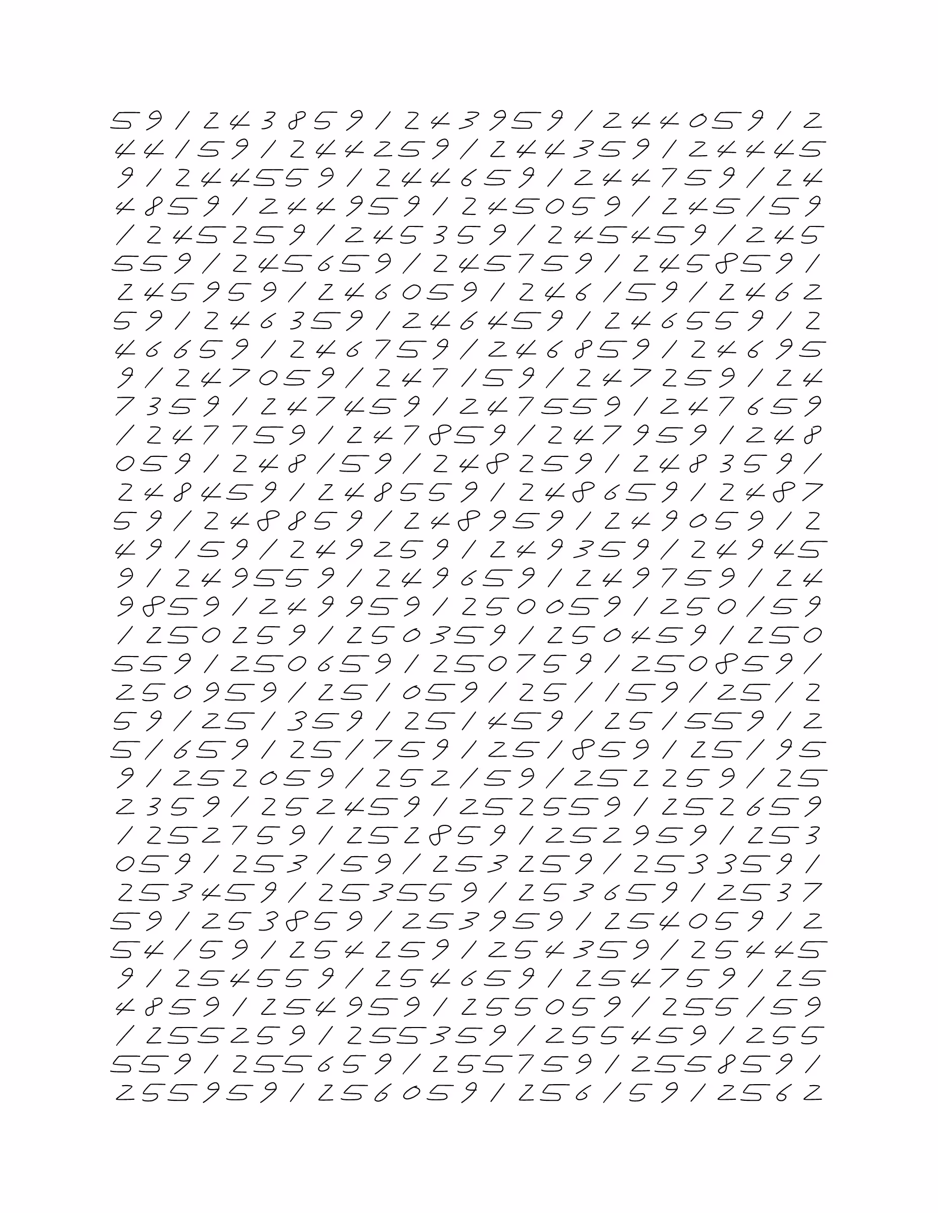 Endless (5,607,250 to Infinity) #1040