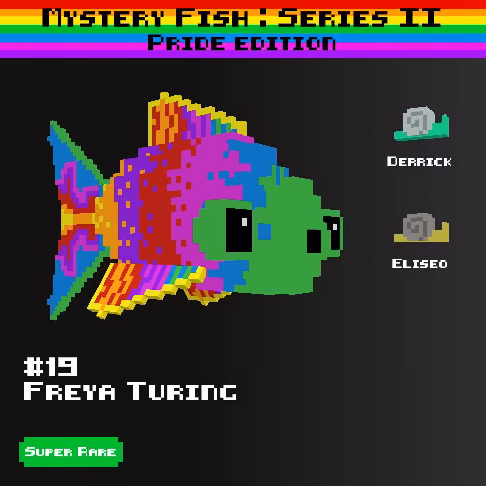 Freya Turing :: Mystery Fish : Pride Edition #19