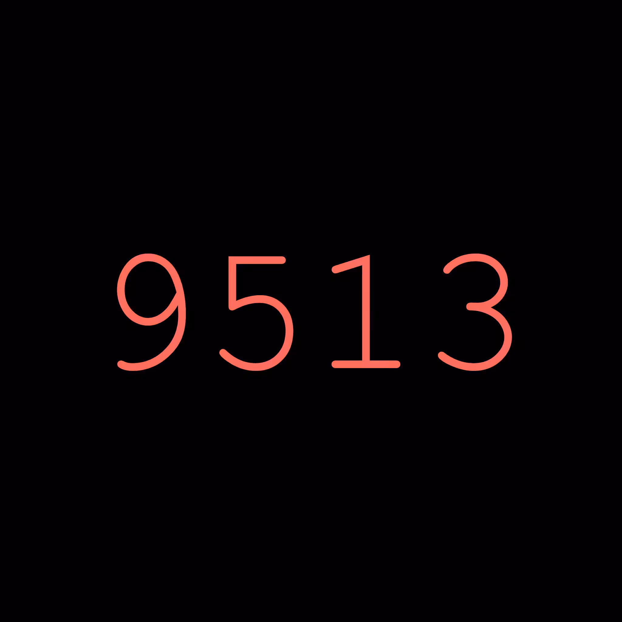 9513
