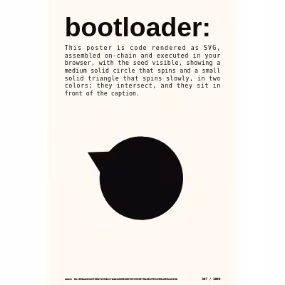 bootloader: selfie #307